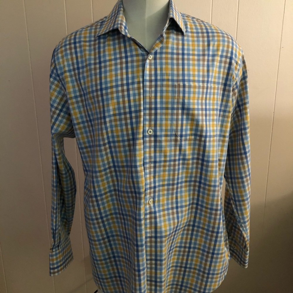 Authentic Peter Millar long sleeve shirt